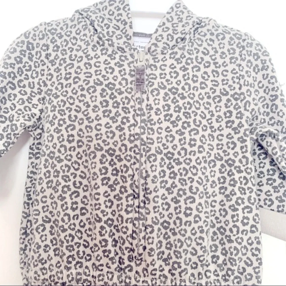 Carter’s Leopard Cheetah Jumpsuit 9M